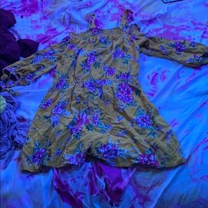 a kind multi color romper